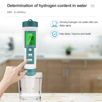 Multifungsi 5/7 In 1 Pena/Pengukur Digital Kualitas Air Dengan Monitor Salinitas, Dan Termometer Unt