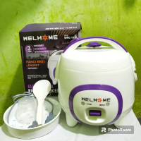 Rice cooker Welhome WRC-1211 1.2Liter, panci Anti lengket Original100 %