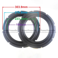 2pcs High quality 12 Inch Rubber surround DIY For Spendor Speaker 303mm