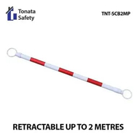 Cone Bar / Cone Pole / Pembatas Kerucut 1 - 2 Meter Merah Putih