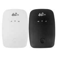 4G LTE Portable WiFi Hotspot Support 8 To 10 Users 150Mbps Pocket Mobile Hotspot with Sim Card Slot Modem Router Wireness Router