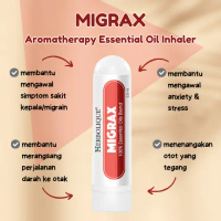 HERBOLIQUE MIGRAX Aromatherapy Essential Oil Inhaler (for painful headache)