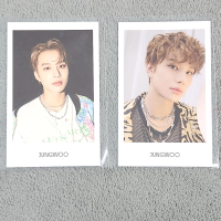 [2pc] Jungwoo Polaroid Official from NCT U Work It Mini Collect Book