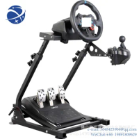 YYHC game steering wheel bracket GG29 G920 T300T500 PXN V9 V10 ATR foldable stand for Logitech racing wheel UPDATED VERSION