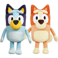 ของขวัญวันคริสต์มาส ตุ๊กตาสัตว์ยัดไส้ ตุ๊กตาพูดได้สีน้ำเงิน ตุ๊กตาหมาร้องเพลง ผ้าฝ้ายนุ่มๆ หุ่นเพลงส