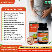 Kapsul Gamat Emas - Jelly Gamat Kapsul - Kapsul gamat Mas Terlaris 100% Original Gamat Kapsul Multi 