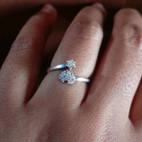 Cincin Perak Silver Asli S925