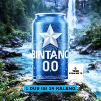 BINTANG ZERO KALENG / BINTANG ZERO CAN 330 ML ( KARTON )