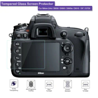 9H Tempered Glass LCD Screen Protector Shield Film For Nikon D4s / D600 / D610 / D800 / D800e / D810 / DF / D750