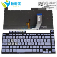 Croatian Korean RGB/Colorful Backlight Keyboard For ASUS ROG Strix G G531GT G531GV G15 G512L G512LW-0002 0KNR 461DKO00 Teclado