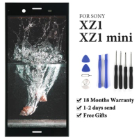 For Sony Xperia XZ1 LCD Display With Touch Screen With Frame Assembly Replacement For Sony Xperia XZ1 Compact Mini LCD