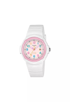 Casio LX-800H-7A1V Women Analog Watch White Resin Band