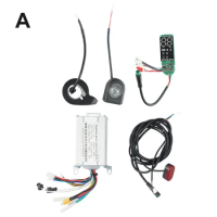 Electric Scooter Controller Dashboard Accelerator Replacement Set 36V 350W LED Display For XiaoMi-M365 Electric Scooters Kit