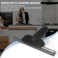 for SC2 SC3 SC4 SC5 CTK10 CTK20 Window Nozzle Scraper Round Brush for Steam Cleaner Mirrors Moisture,Clean Slit