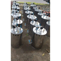 Tabung Boiler 15 Liter Setrika Uap Laundry Mesin Setrika Uap Pakaian Gas Selang Uap 10 Meter Regulat