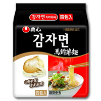 韓國馬鈴薯麵4入/袋【咪咪兔小舖】韓國泡麵 銷售第一