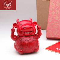 匠心坊十二生肖擺件工藝品可愛中式古典喜慶禮盒裝生日禮物