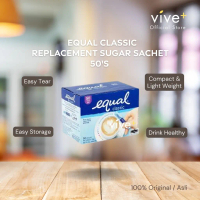 EQUAL Healthy Sugar Replacement | Gula Ganti Sihat 0g Cholesterol Food