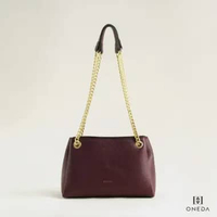 Oneda Brielle Tas Rantai Bahu Wanita Maroon