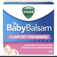 Romi Store ID VICKS BABY BALSAM 50GR - BALSEM BAYI / ANAK IMPORT VIKS 50GR CN558