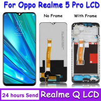 Test For Oppo Realme 5 Pro 5Pro LCD Display Touch Screen Digitizer Assembly Replace For Realme5 Pro RMX1971 RMX1973