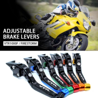 For Honda VTR1000 VTR 1000 SP-1 SP1 SP2 SP-2 SP 1 2 RC51 Motorcycle Accessories Adjustable Folding Extendable Brake Clutch Lever