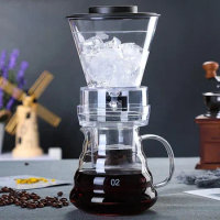 Coffee Machine Regulatable Percolators Brew Filter Maker Pot Dutch Drip Cold Pots Brewer Iced Glass Dripper Ice