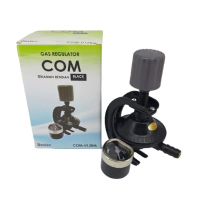 DESTEC Gas Regulator COM 201RM 201 RM Tekanan Rendah Hitam
