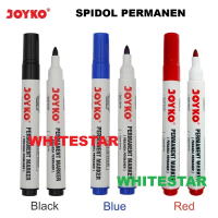 spidol permanen / permanent joyko tinta hitam, biru, merah (pm 17, 18, 19)