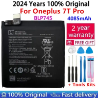 100% Original New Replacement Battery 4085mAh BLP745 For Oneplus 7T Pro 7 T Pro Mobile Phone Batteries + Free Tools