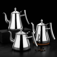 Pour Over Coffee Kettle Teakettle Water Kettle Stainless Steel Material Gooseneck Tea Pot for Pour Over and Tea Brewing