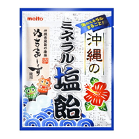 【江戶物語】meito 名糖 沖繩鹽風味糖 80g 鹽飴 塩糖 鹽糖 硬糖 粒塩   鹽分補給 沖繩海鹽 日本原裝進口