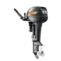Look Here! YAMABISI 9.9HP Ignited Manual Or Electric Long Or Short Shaft 2 Stroke Boat Engine Outboard Motor