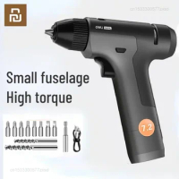 Xiaomi Deli Hand Drill Hammer Drill Brushless Drill Lithium Electric Tool Multi-function Rechargeable Household Screwdriver Tool