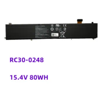 15.4V 5209mAh 80Wh RC30-0248 New RZ09-02386 Laptop Battery For Razer Blade Stealth 15 RTX 2070 Max-Q 2018 2019 year