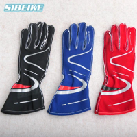 Car Racing Gloves Karting Racing Gloves Breathable Moto Silicone Non-slip Men Go Kart Race Gloves