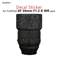 Fuji XF56 F1.2 II Lens Sticker Decal Skin For Fujifilm Fujinon XF56mm F1.2 II Lens Protector Coat Wrap Cover Protective Film