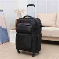 20 Inch Business Travel Rolling luggage bag Trolley bag with wheels Travel Suitcase Oxford Waterproof Backpack Wheeled Backpack