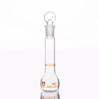 2pcs Volumetric flask with stopper 5ml,Volumetric flask,Measuring bottle