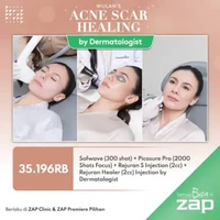 Sofwave (300 shots) + Picosure Pro (2000 shots focus) + Rejuran S Injection (2cc) + Rejuran Healer (