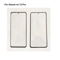 For Xiaomi mi 12 Pro Front LCD Glass Lens touchscreen For Xiaomi mi 12Pro Touch screen Panel Outer Screen Glass without flex