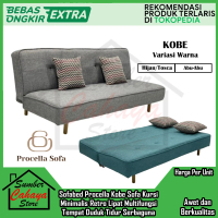 [Kargo] Sofa Cobe Kobe Kursi Empuk Busa Lipat Kasur Kursi Sofabed Sofa Bed Kobe Minimalis Lipas Sant