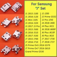 100PCS Micro USB Jack Charging Socket Port Connector For Samsung Galaxy J1 J2 J3 J4 J5 J6 J7 2015 2016 2017 2018 Plus Prime Pro