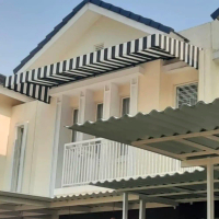 kanopi awning kain/kanopi teras/kanopi anti air/kanopi anti panas/kanopi Terbaik Besi galvanis