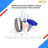 Gembok Motor / Disc Brake Lock American Secure 100% ORIGINAL