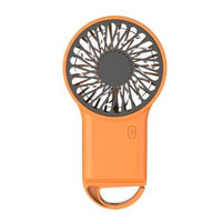手持冷氣機可摺疊桌面USB充電小風扇卡通登山掛扣