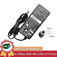 New Original OEM For Philips /AOC 278E9QJA Curved LCD Monitor Power Supply ADPC2045 45W 20V 2.25A AC Adapter Charger