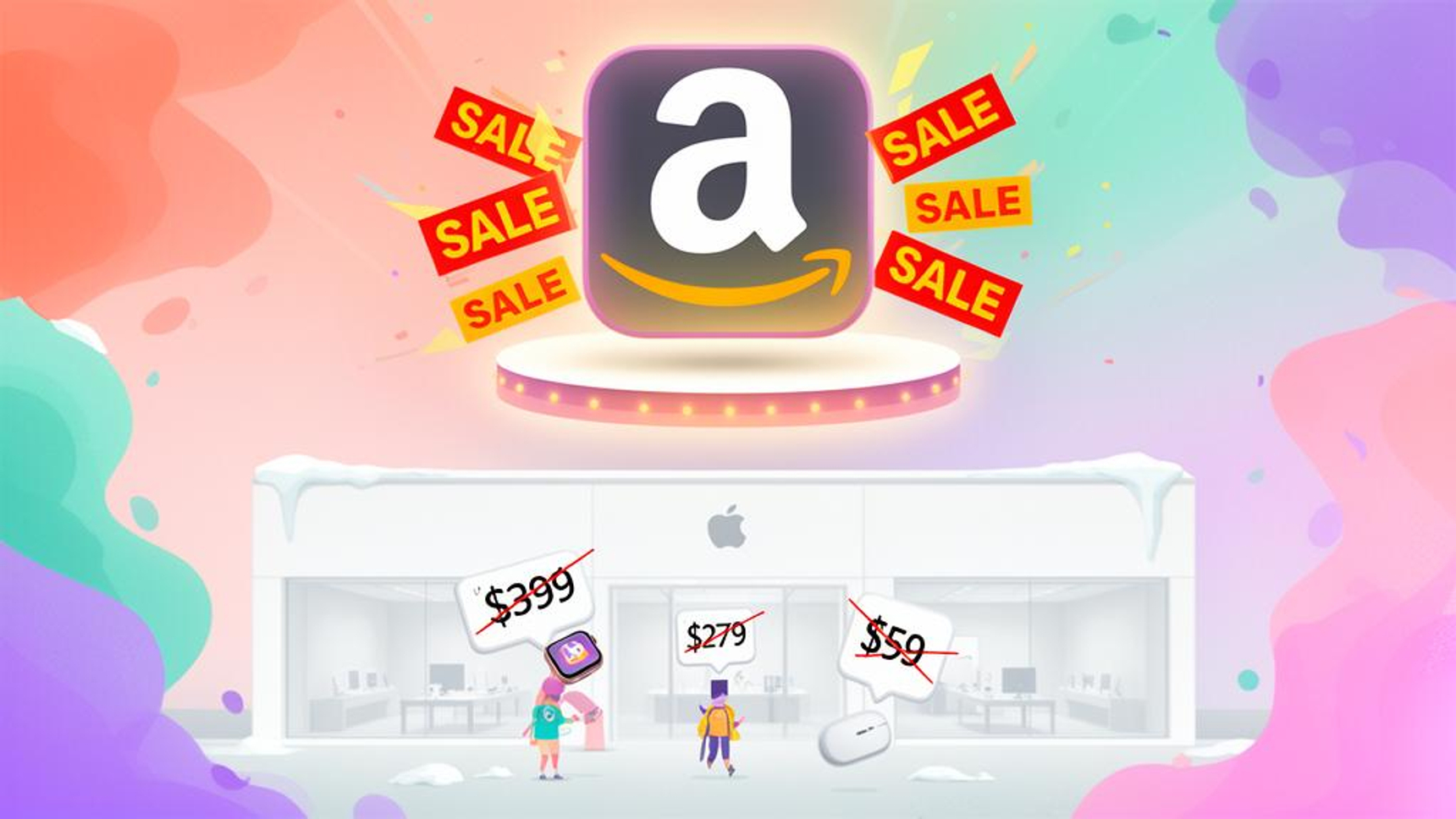 アマゾンプライムデー、アップル製品を過去最安値に——公式価格は 