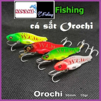 [Hàng Công Ty Siêu Nhạy] Cá sắt câu lóc (giao màu ngẫu nhiên) Orochi, Diamon, Fishen lưỡi BKK (1con)