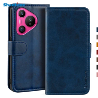 Case For Huawei Pura 70 5G Case Magnetic Wallet Leather Cover For Huawei P70 5G Stand Coque Phone Cases
